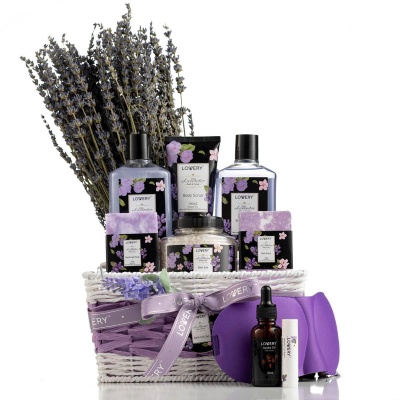 Spa Gift Basket - 10Pc Body Care Package