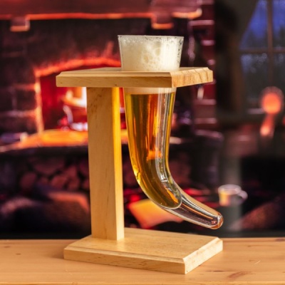 Viking Horn Glass
