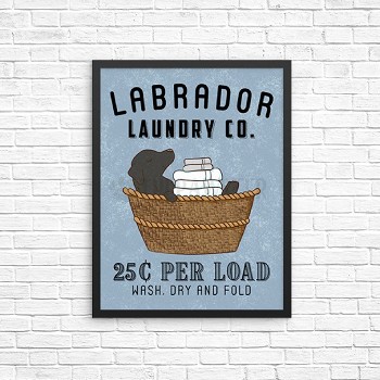 Labrador Retriever Laundry Wall Decor