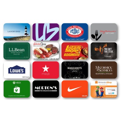 E-Gift Cards - The Easiest Gift