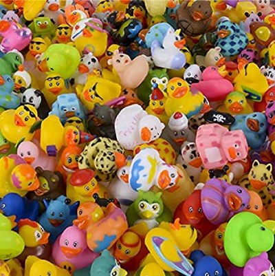 Big Assortment of Rubber Duck Toys