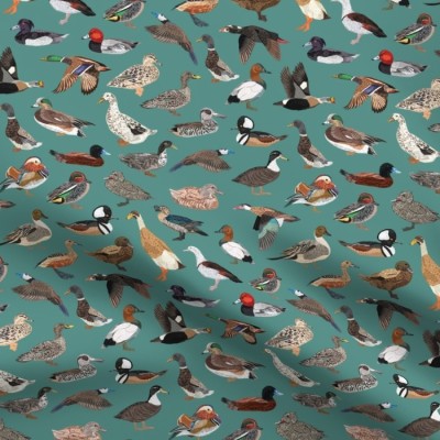 A Waddle of Ducks Fabric
