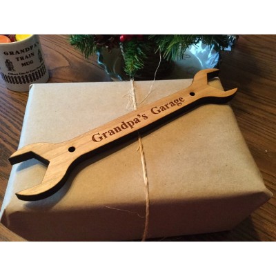 Say 'Thank You' with a Personalized Wooden Wrench