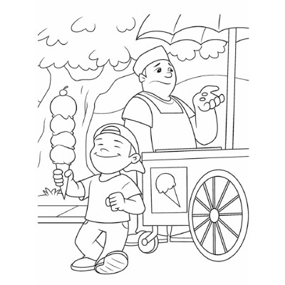 Free Summer Coloring Pages
