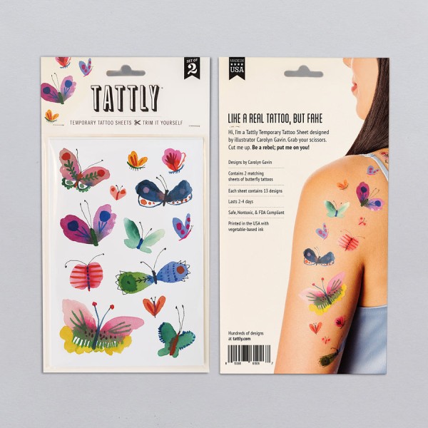 Temporary Tattoos Created By Real Artists