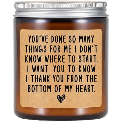'Thank You' Candle