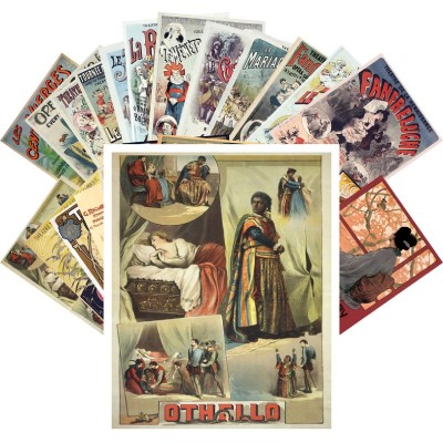 Vintage Postcard Set (24 cards) of Opera 