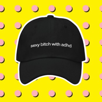Sexy Adult Girl with ADHD, Unisex Hat