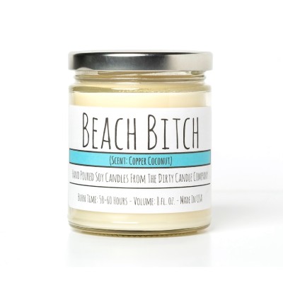 Beach B!tch™ Hand-Poured Soy Candle