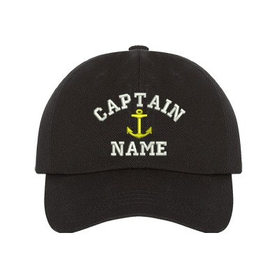 Captain Embroidered Hat 