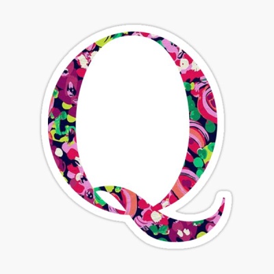 Q Letter Stickers