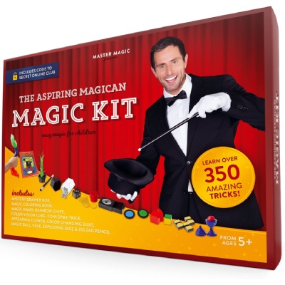 MasterMagic Magic Kit - Easy Magic Tricks for Children