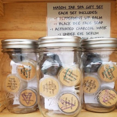 Mason Jar Spa Gift Set