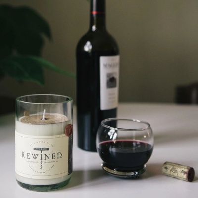 Zinfandel Rewined Candle