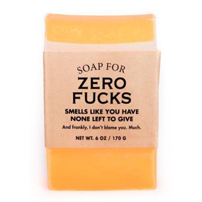 Zero F-cks Soap