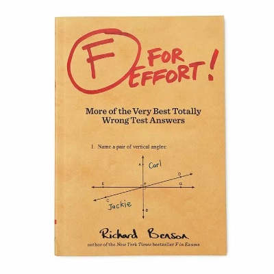 F for Effort Book