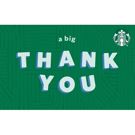 Starbucks Gift Card (or any gift card)