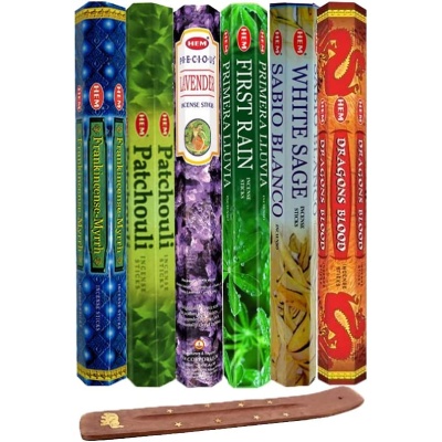 Incense Scents - Most Popular Set (120 Sticks)